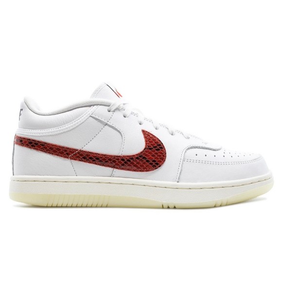NEW - Nike Sky Force 3/4 Premium Snakeskin Shoes White/Red/Blue CW7074-100 Rare main image 5
